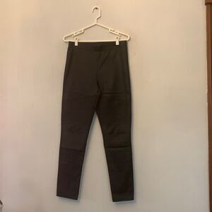 Ooberswank black faux leather leggings Size XL NWOT